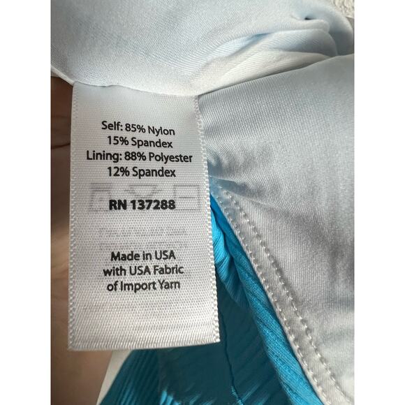 Year of Ours Johanna Rib Pisces Blue Onesie Romper Size XS - Picture 8 of 8